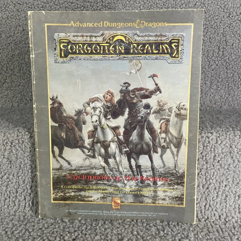 AD&D Forgotten Realms Cyclopedia of‎ the Realms TSR